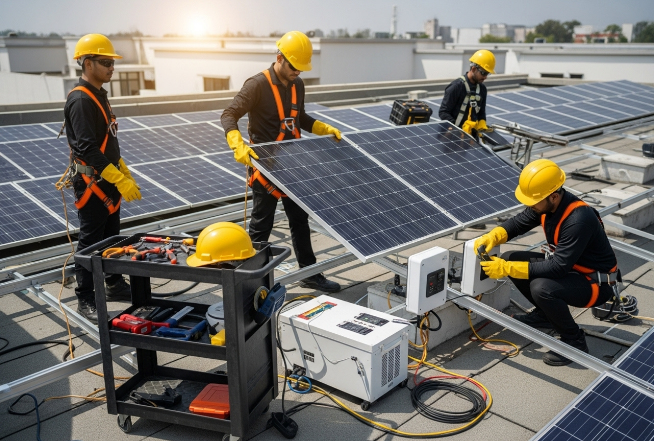 Solar Installation & Cleaning Services